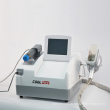 2021 Neueste 2 in 1 Coolwave Shockwave Acoustic Wave Therapy LED LEGELSCHLAGE KÖRPER SCHLIFF MACHINE FÜR Cellulite Maschine